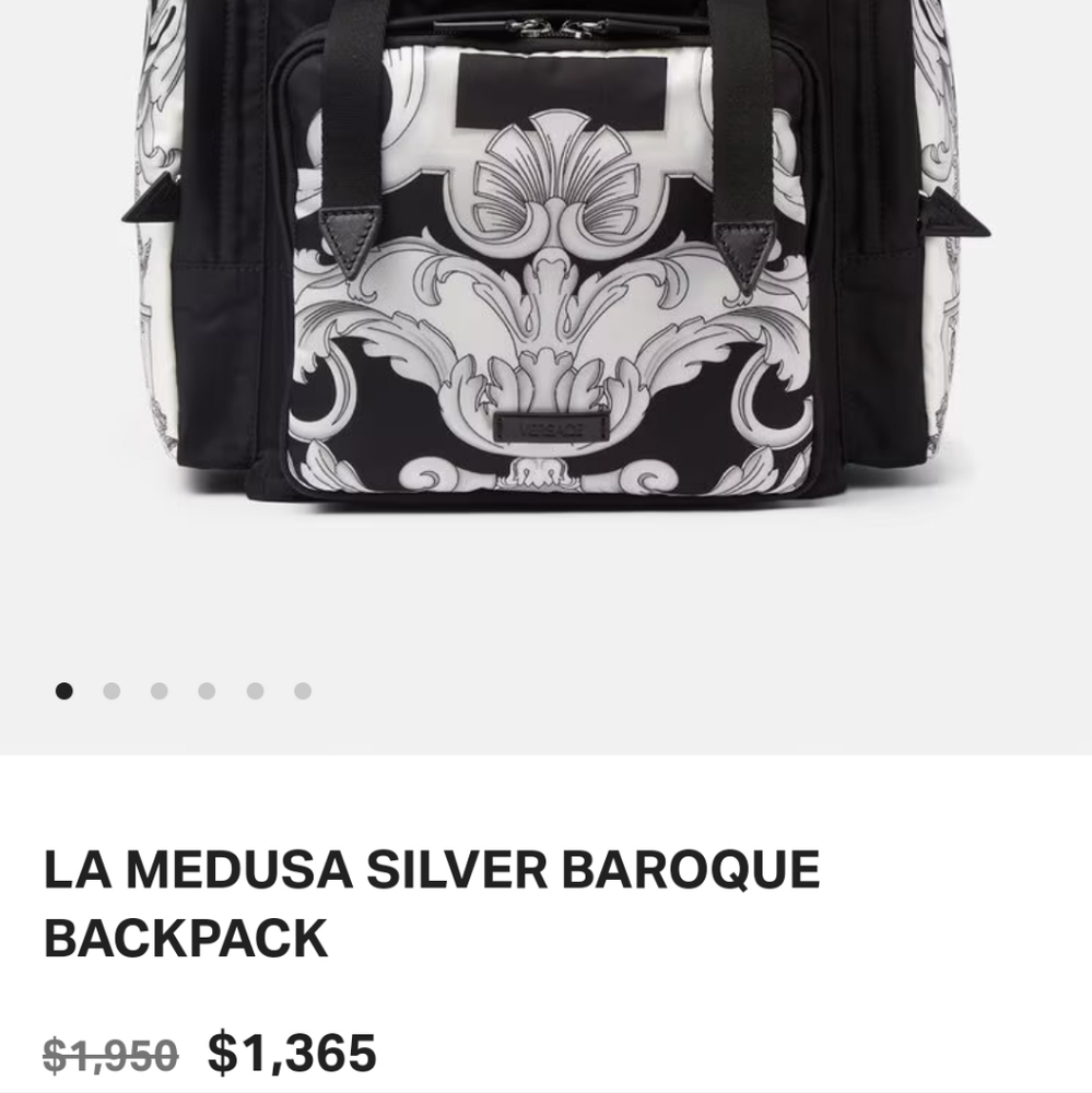 Versace Backpack - Picture 2 of 7